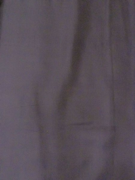 画像4: N0116G  男性用着物 色あせ/移り、経年劣化 シルク(正絹)   黒,  【中古】 【USED】 【リサイクル】 ★☆☆☆☆ (4)