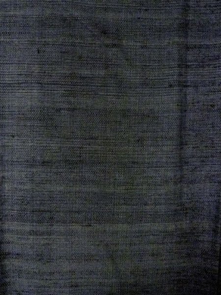 画像3: N0116H  男性用着物  シルク（正絹）  灰色がかった 紺, 線 【中古】 【USED】 【リサイクル】 ★★☆☆☆ (3)