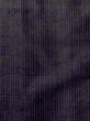 画像6: N0116J  男性用着物  シルク（正絹）  深い 紺, 縞 【中古】 【USED】 【リサイクル】 ★☆☆☆☆ (6)