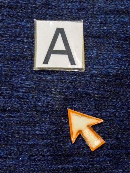 画像12: N0116K  男性用着物  シルク(正絹)  深い 青, 線 【中古】 【USED】 【リサイクル】 ★★☆☆☆ (12)