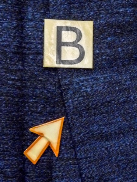 画像13: N0116K  男性用着物  シルク(正絹)  深い 青, 線 【中古】 【USED】 【リサイクル】 ★★☆☆☆ (13)