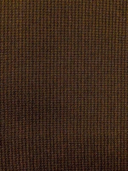 画像5: N0116L  男性用着物  シルク(正絹)  深い 茶色, 縞 【中古】 【USED】 【リサイクル】 ★★☆☆☆ (5)