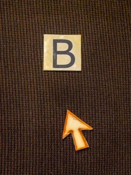 画像13: N0116L  男性用着物  シルク(正絹)  深い 茶色, 縞 【中古】 【USED】 【リサイクル】 ★★☆☆☆ (13)