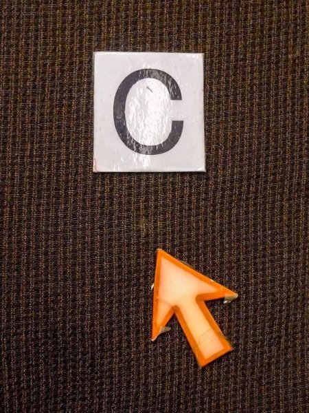 画像14: N0116L  男性用着物  シルク(正絹)  深い 茶色, 縞 【中古】 【USED】 【リサイクル】 ★★☆☆☆ (14)