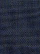 画像5: N0116M  男性用着物  シルク（正絹）  深い 紺, チェック柄 【中古】 【USED】 【リサイクル】 ★★☆☆☆ (5)