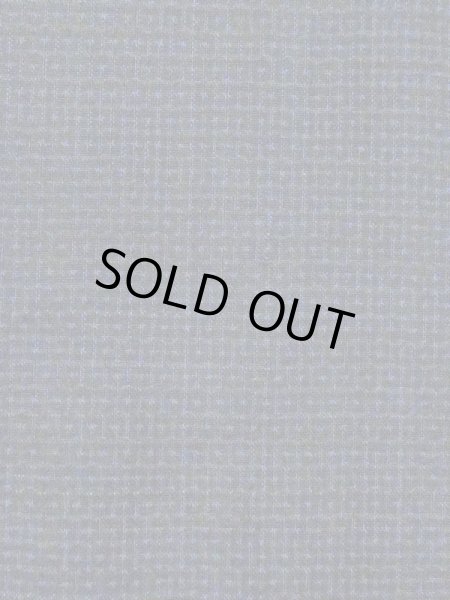 画像5: N0116M  男性用着物  シルク(正絹)  深い 紺, チェック柄 【中古】 【USED】 【リサイクル】 ★★☆☆☆ (5)