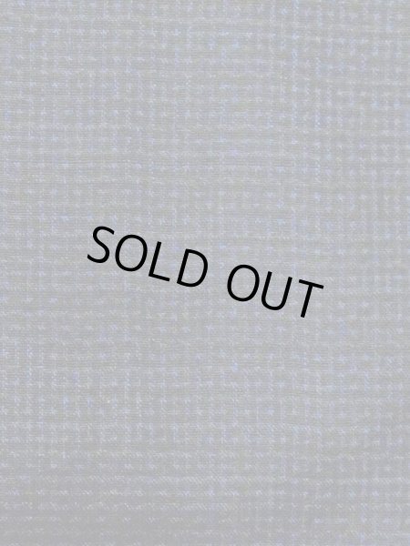 画像6: N0116M  男性用着物  シルク(正絹)  深い 紺, チェック柄 【中古】 【USED】 【リサイクル】 ★★☆☆☆ (6)