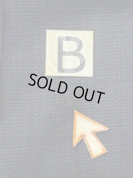 画像13: N0116M  男性用着物  シルク(正絹)  深い 紺, チェック柄 【中古】 【USED】 【リサイクル】 ★★☆☆☆ (13)