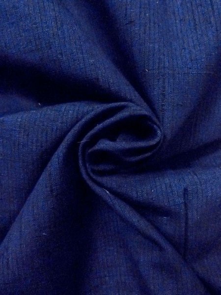 画像10: N0116O Mint  男性用着物  シルク(正絹)   藍, 縞 【中古】 【USED】 【リサイクル】 ★★★★☆ (10)