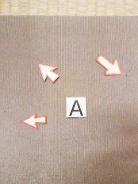 画像12: N0116P  男性用着物  シルク（正絹）   ベージュ, 縞 【中古】 【USED】 【リサイクル】 ★★★☆☆ (12)