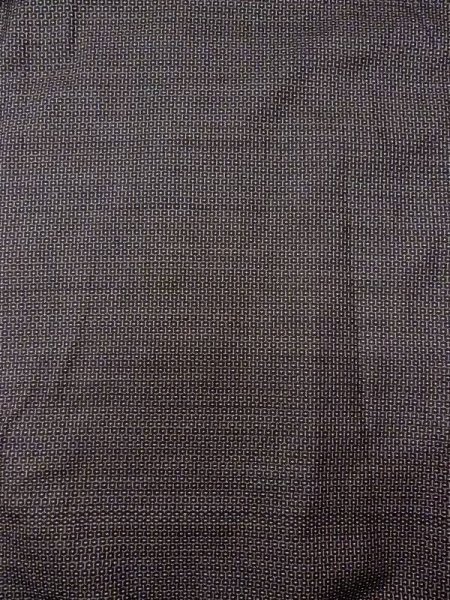 画像3: N0116X Mint  男性用着物  シルク(正絹)   黒, 亀甲 【中古】 【USED】 【リサイクル】 ★★★★☆ (3)