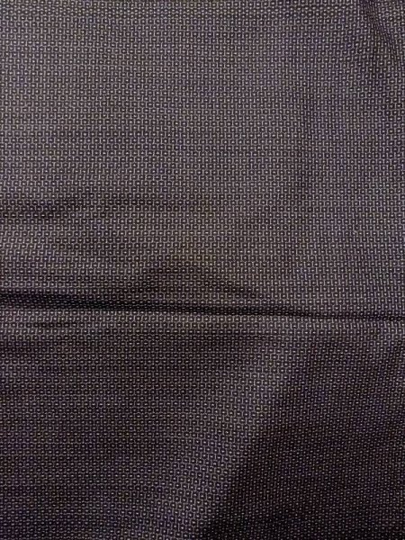 画像4: N0116X Mint  男性用着物  シルク(正絹)   黒, 亀甲 【中古】 【USED】 【リサイクル】 ★★★★☆ (4)