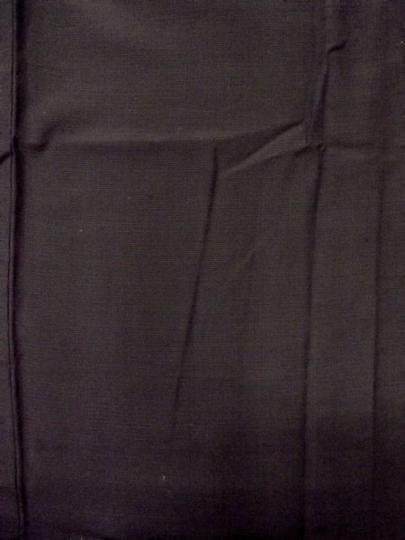 画像4: N0117C Mint  男性用着物  シルク(正絹)  深い 茶色, 線 【中古】 【USED】 【リサイクル】 ★★★★☆ (4)