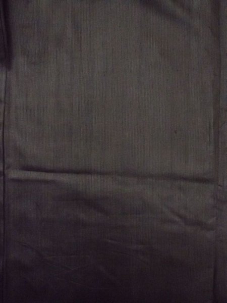 画像4: N0117D Mint  男性用着物  シルク(正絹)  深い 茶色, 縞 【中古】 【USED】 【リサイクル】 ★★★★☆ (4)