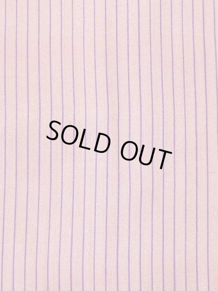 画像6: N0123C  女性用 紬 使用感あり、矢羽根柄 シルク（正絹） 鮮やか 灰色がかった 桃色, 縞 【中古】 【USED】 【リサイクル】 ★★☆☆☆ (6)