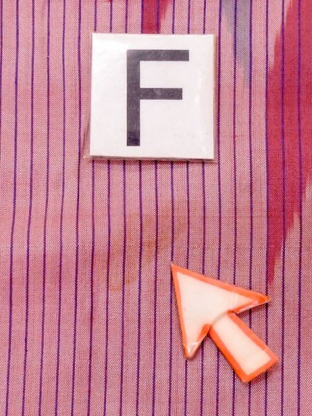 画像17: N0123C  女性用 紬 使用感あり、矢羽根柄 シルク(正絹) 鮮やか 灰色がかった 桃色, 縞 【中古】 【USED】 【リサイクル】 ★★☆☆☆ (17)