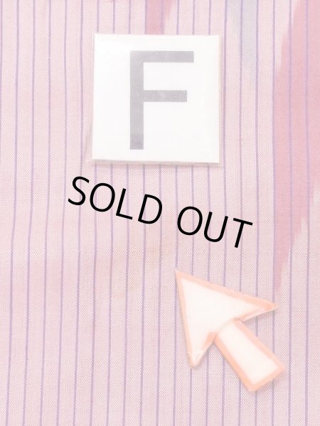 画像17: N0123C  女性用 紬 使用感あり、矢羽根柄 シルク（正絹） 鮮やか 灰色がかった 桃色, 縞 【中古】 【USED】 【リサイクル】 ★★☆☆☆ (17)