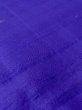 画像8: N0123G  女性用 紬 裏：穴・破れ、表：使用感あり シルク（正絹） 鮮やか 青み 紫色, いげた 【中古】 【USED】 【リサイクル】 ★☆☆☆☆ (8)