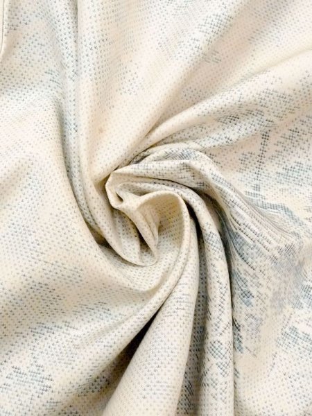 画像10: N0123N  女性用 紬  シルク(正絹) 淡い 薄い 水色, 寺 【中古】 【USED】 【リサイクル】 ★★☆☆☆ (10)