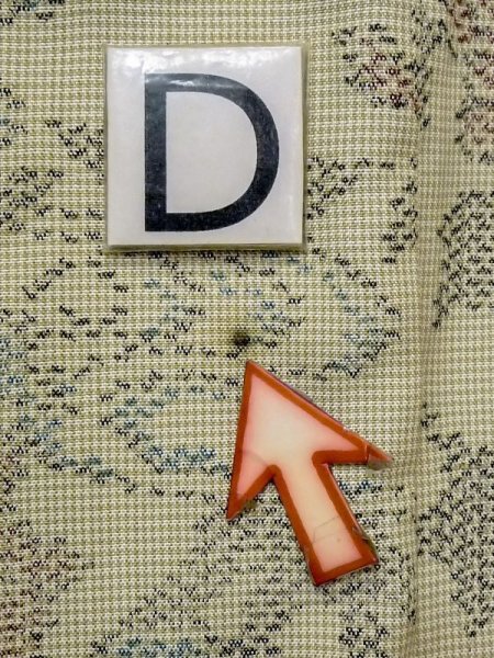 画像17: N0123O  女性用 紬  シルク（正絹） 淡い 灰色がかった 緑色, 花 【中古】 【USED】 【リサイクル】 ★★☆☆☆ (17)