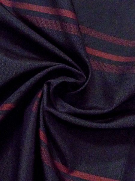 画像9: N0123P  女性用 紬  化繊   黒, 線 【中古】 【USED】 【リサイクル】 ★★☆☆☆ (9)