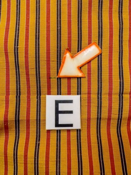 画像16: N0123Z  女性用 紬  シルク(正絹)   黄色, 縞 【中古】 【USED】 【リサイクル】 ★★☆☆☆ (16)