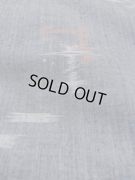 画像9: N0124C Mint  女性用 紬  シルク（正絹）  深い 灰色, 草 【中古】 【USED】 【リサイクル】 ★★★★☆ (9)