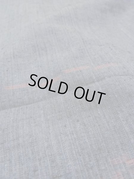 画像10: N0124C Mint  女性用 紬  シルク（正絹）  深い 灰色, 草 【中古】 【USED】 【リサイクル】 ★★★★☆ (10)