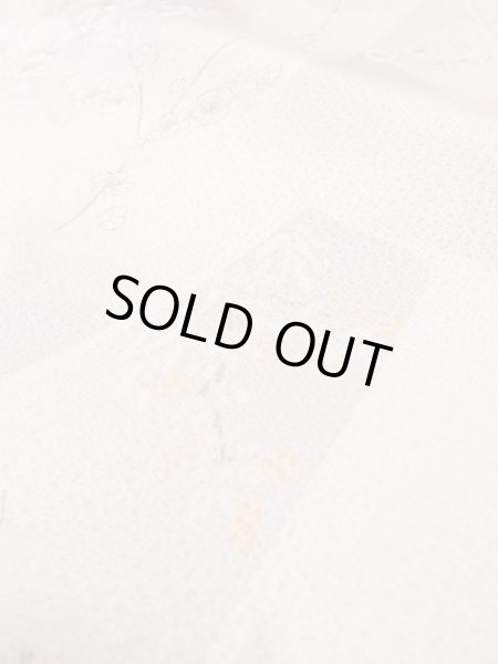 画像10: N0124D  女性用 小紋  シルク(正絹) 淡い 薄い 紫色, 花 【中古】 【USED】 【リサイクル】 ★★☆☆☆ (10)