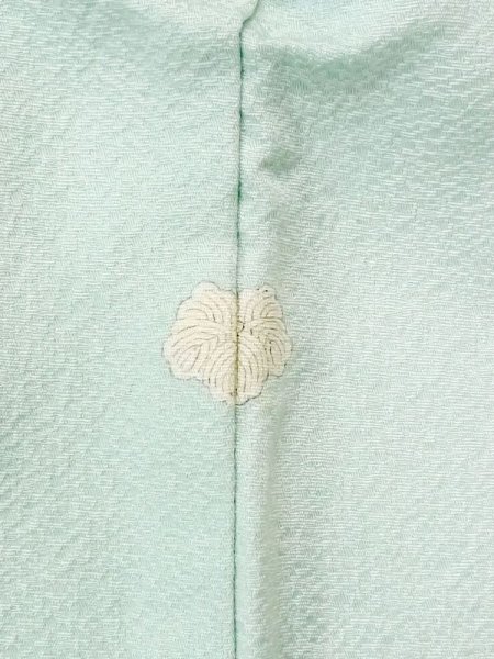 画像3: N0130N  女性用 色無地  シルク(正絹) 淡い 薄い 水色,  【中古】 【USED】 【リサイクル】 ★★☆☆☆ (3)