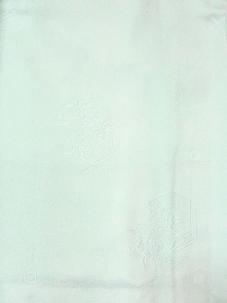 画像4: N0130N  女性用 色無地  シルク(正絹) 淡い 薄い 水色,  【中古】 【USED】 【リサイクル】 ★★☆☆☆ (4)