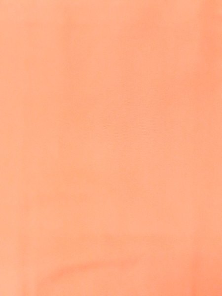 画像4: N0130V  女性用 色無地  化繊 薄い 鮮やか 珊瑚色,  【中古】 【USED】 【リサイクル】 ★★☆☆☆ (4)