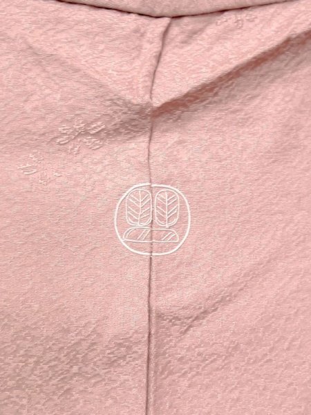 画像3: N0130W  女性用 色無地  シルク(正絹) 淡い 灰色がかった 桃色,  【中古】 【USED】 【リサイクル】 ★★☆☆☆ (3)