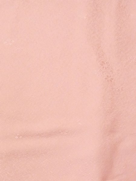 画像4: N0130W  女性用 色無地  シルク(正絹) 淡い 灰色がかった 桃色,  【中古】 【USED】 【リサイクル】 ★★☆☆☆ (4)