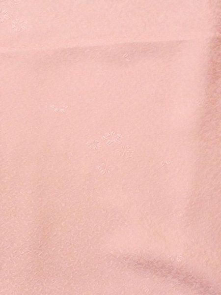 画像5: N0130W  女性用 色無地  シルク(正絹) 淡い 灰色がかった 桃色,  【中古】 【USED】 【リサイクル】 ★★☆☆☆ (5)