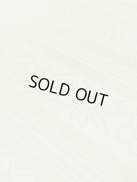 画像8: N0130Y  女性用 色無地  化繊 淡い 灰色がかった 緑色, ぼかし 【中古】 【USED】 【リサイクル】 ★★★☆☆ (8)