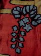 画像3: N0209C  女性用 羽織  シルク（正絹）  深い えんじ, 桐 【中古】 【USED】 【リサイクル】 ★☆☆☆☆ (3)