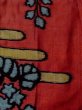 画像4: N0209C  女性用 羽織  シルク（正絹）  深い えんじ, 桐 【中古】 【USED】 【リサイクル】 ★☆☆☆☆ (4)