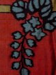 画像5: N0209C  女性用 羽織  シルク（正絹）  深い えんじ, 桐 【中古】 【USED】 【リサイクル】 ★☆☆☆☆ (5)