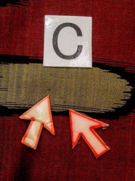 画像14: N0209C  女性用 羽織  シルク(正絹)  深い えんじ, 桐 【中古】 【USED】 【リサイクル】 ★☆☆☆☆ (14)