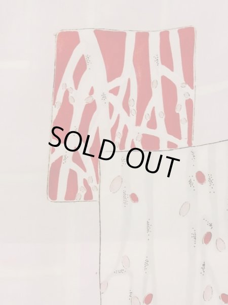 画像11: N0209D  女性用 羽織  シルク（正絹）  深い えんじ, 桐 【中古】 【USED】 【リサイクル】 ★☆☆☆☆ (11)