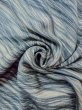 画像12: N0209G  女性用 羽織  シルク（正絹）  淡い 紺, 線 【中古】 【USED】 【リサイクル】 ★★☆☆☆ (12)