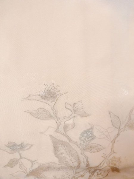 画像3: N0209I  女性用 羽織  シルク(正絹) 淡い 薄い 桃色, 花 【中古】 【USED】 【リサイクル】 ★★★☆☆ (3)