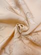 画像11: N0209I  女性用 羽織  シルク（正絹） 淡い 薄い 桃色, 花 【中古】 【USED】 【リサイクル】 ★★★☆☆ (11)