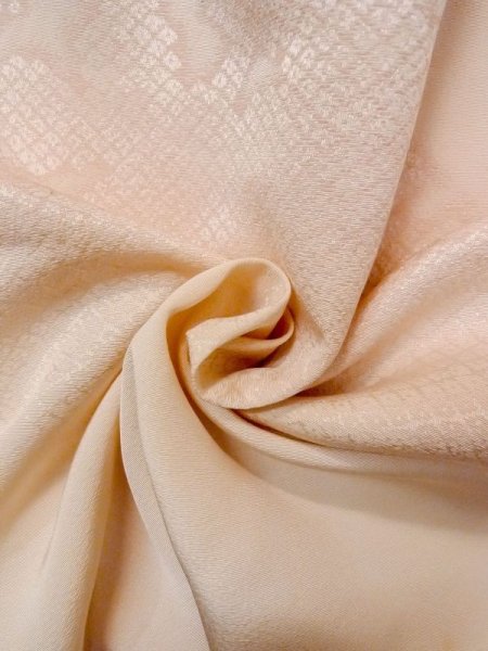 画像12: N0209I  女性用 羽織  シルク(正絹) 淡い 薄い 桃色, 花 【中古】 【USED】 【リサイクル】 ★★★☆☆ (12)