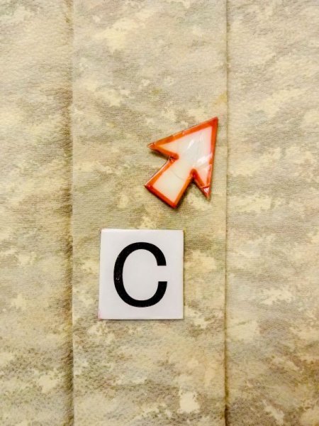 画像16: N0209K  女性用 羽織  シルク(正絹)  淡い 茶色, 抽象的模様 【中古】 【USED】 【リサイクル】 ★★☆☆☆ (16)