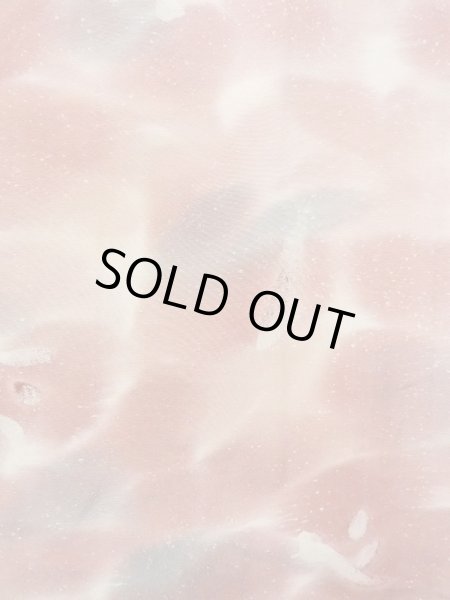 画像4: N0209M  女性用 羽織  シルク(正絹) 淡い 灰色がかった 桃色, 花 【中古】 【USED】 【リサイクル】 ★★★☆☆ (4)