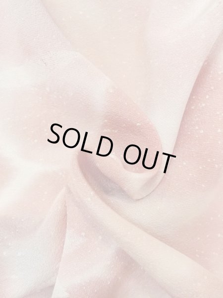 画像11: N0209M  女性用 羽織  シルク(正絹) 淡い 灰色がかった 桃色, 花 【中古】 【USED】 【リサイクル】 ★★★☆☆ (11)