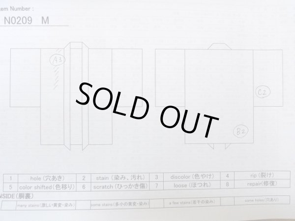 画像13: N0209M  女性用 羽織  シルク(正絹) 淡い 灰色がかった 桃色, 花 【中古】 【USED】 【リサイクル】 ★★★☆☆ (13)