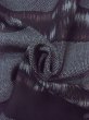 画像13: N0209N  女性用 羽織  シルク（正絹）   黒, 小さな点々 【中古】 【USED】 【リサイクル】 ★☆☆☆☆ (13)